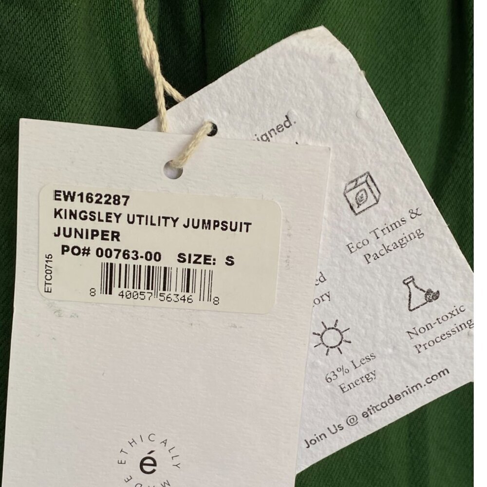 ETICA Kingsley Vintage Twill Utility Jumpsuit - Picture 13 of 16